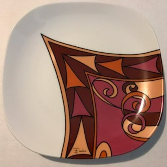 Emilio Pucci Vintage Richard Ginori Plate - 1970's - Excellent Condition w/Box. - Picture 9 of 15